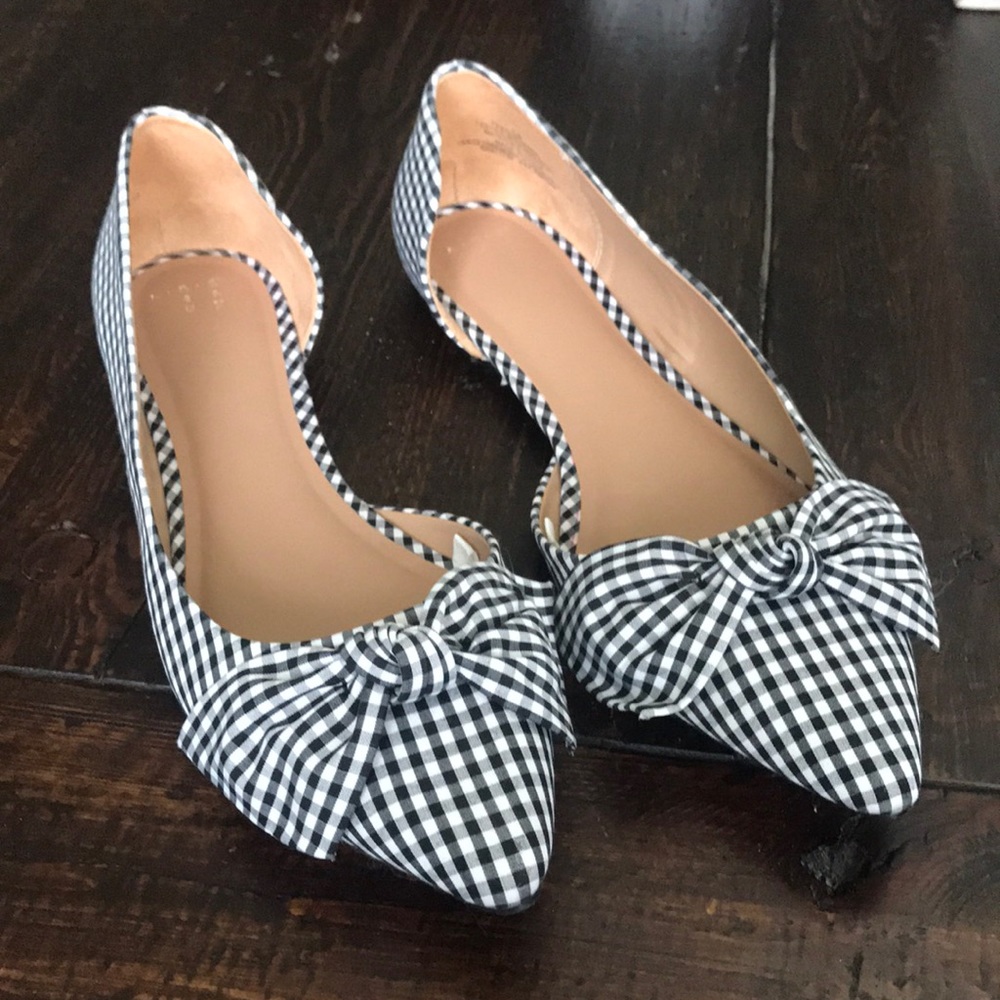BNWOT a new day Gingham flats SZ 12